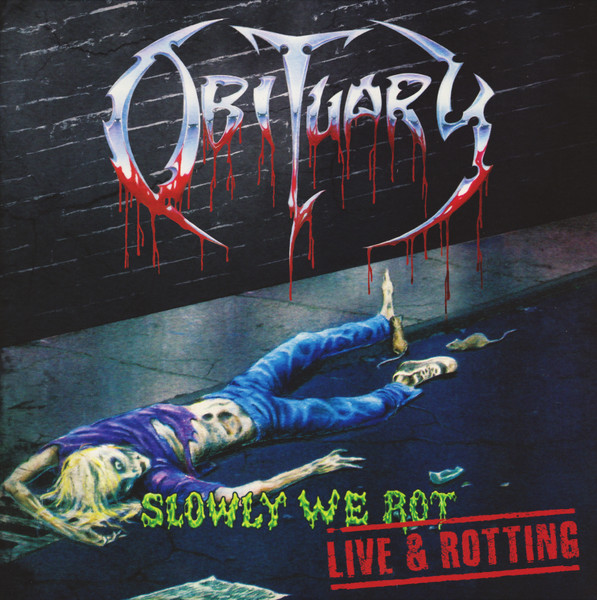 Obituary Slowly We Rot Slime Green (LP)