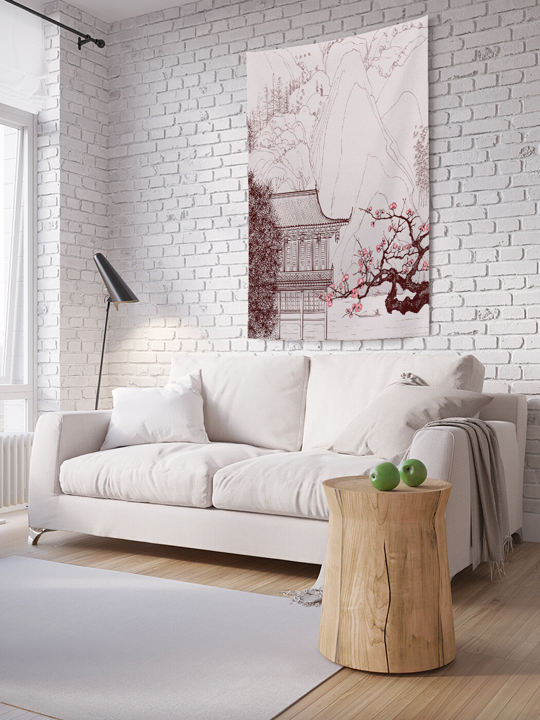 

Вертикальное фотопанно JoyArty Китайская культура, из ткани, 150х200 см