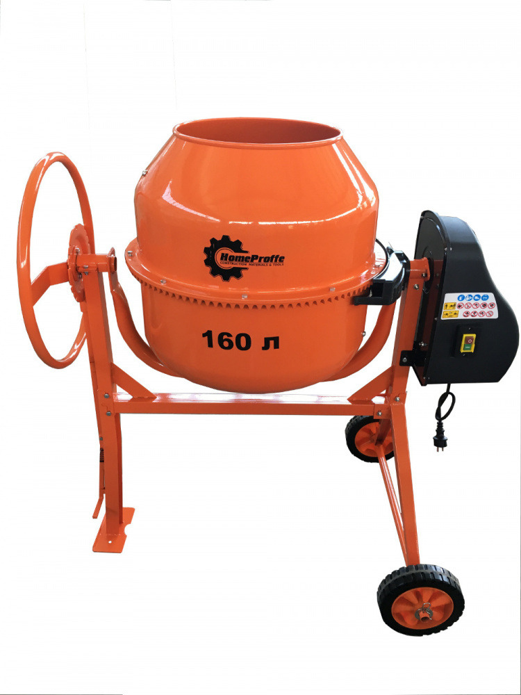 

Бетоносмеситель HOMEPROFFE CM160 (160л)