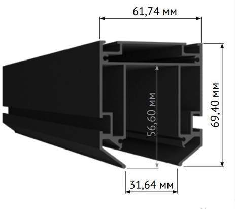 фото St luce профиль для монтажа в натяжной пвх потолок skyline 220 st015.129.02