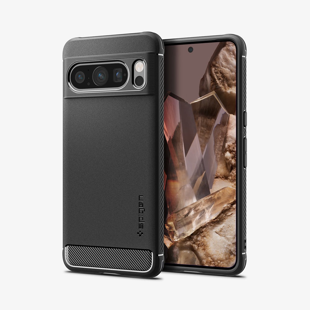 

Чехол Spigen для Google Pixel 8 Pro - Rugged Armor - Черный - ACS06314, Pixel 8 Pro - Rugged Armor