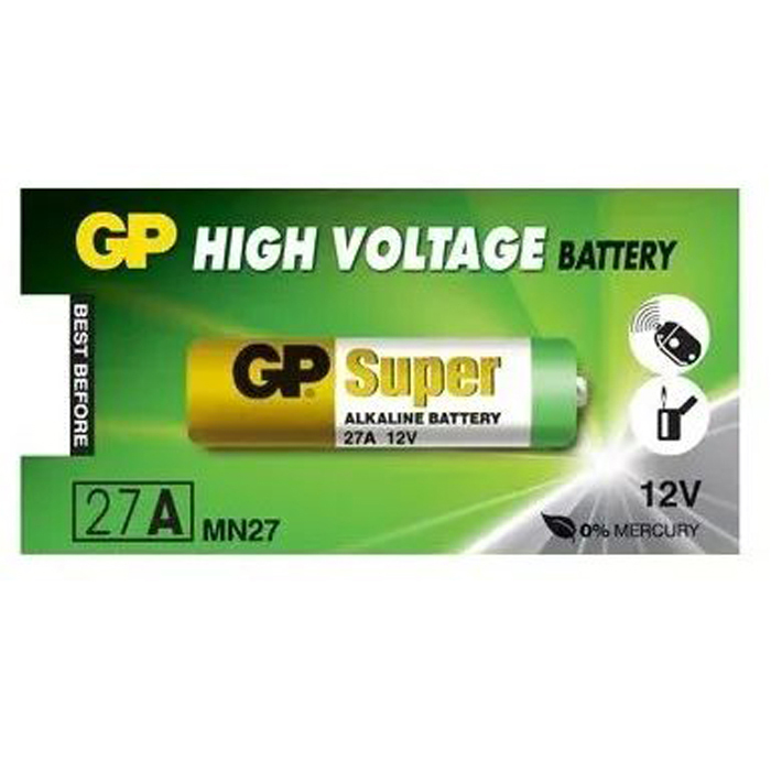 

Батарея GP Super Alkaline 27A MN27 (1шт)