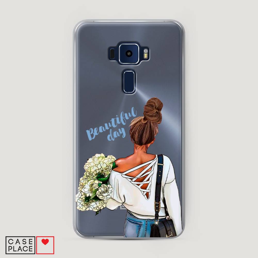 фото Чехол awog "beautiful day vector" для asus zenfone 3 ze552kl