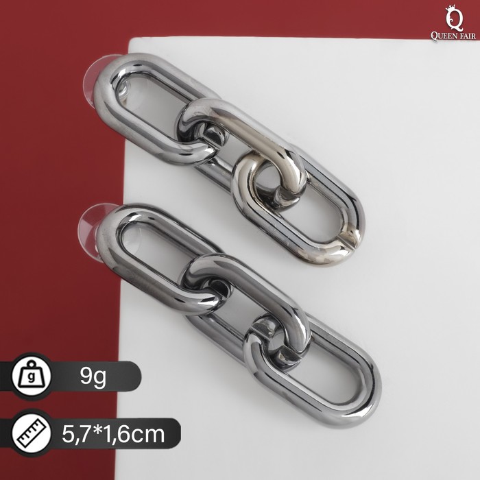 

Серьги подвески из бижутерного сплава Queen Fair 4987331, без вставки