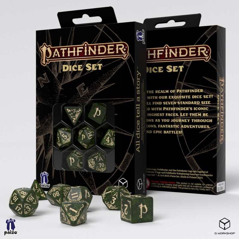 Набор кубиков Q WORKSHOP Pathfinder Dice Set: Arcadia