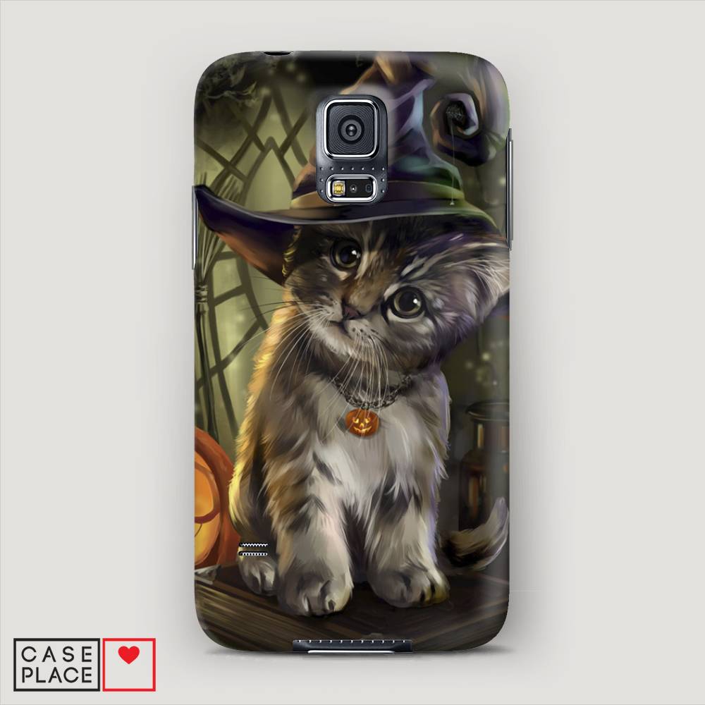 

Чехол Awog "Кот на Хэллоуин" для Samsung Galaxy S5 mini, 24220-1