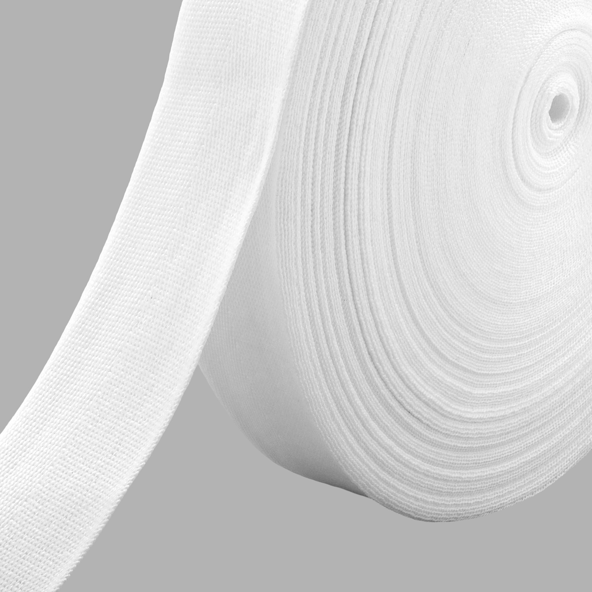Лента киперная 13 гм 100 полиэфир 40мм50м 01 белый 1359₽