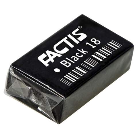 

Ластик Factis "Black" 228016 18 штук