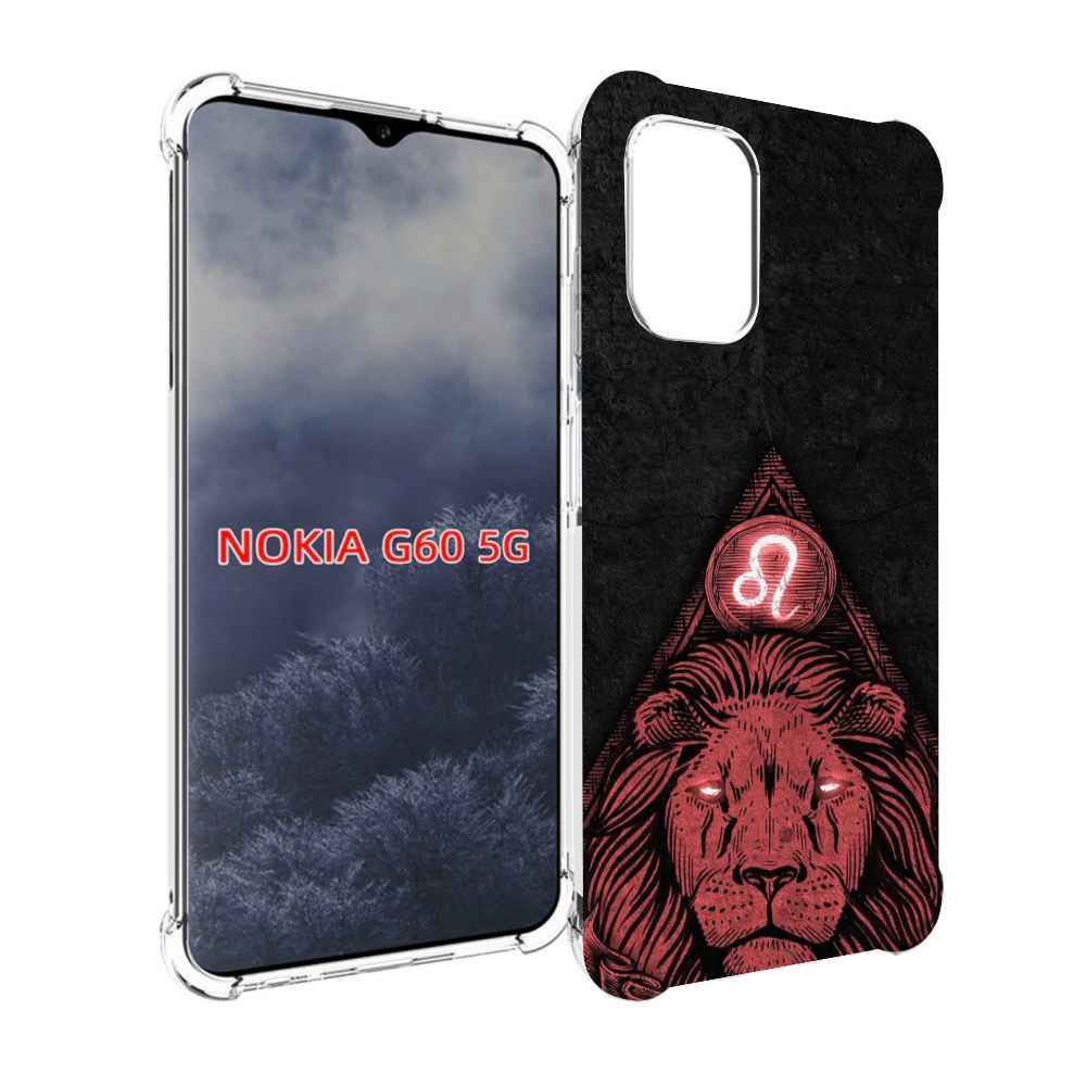 

Чехол MyPads знак зодиака лев 4 для Nokia G60 5G, Прозрачный, Tocco
