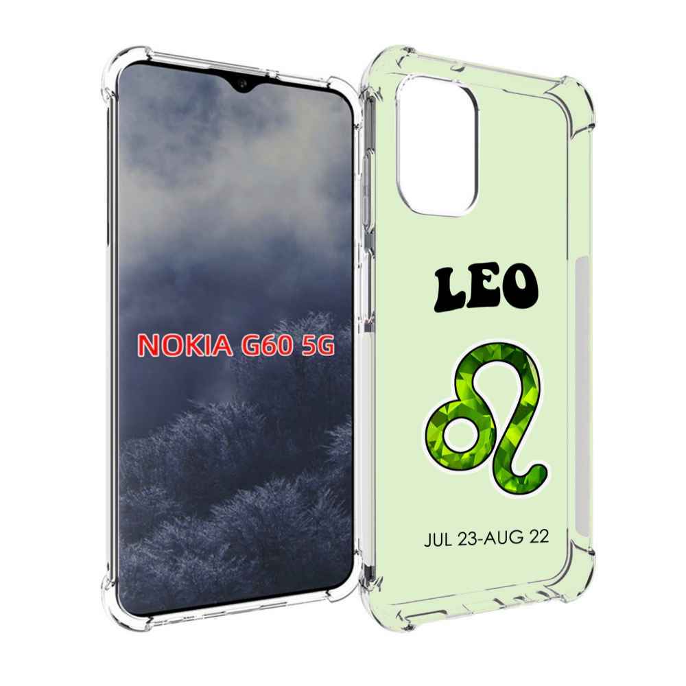 

Чехол MyPads знак зодиака лев 1 для Nokia G60 5G, Прозрачный, Tocco