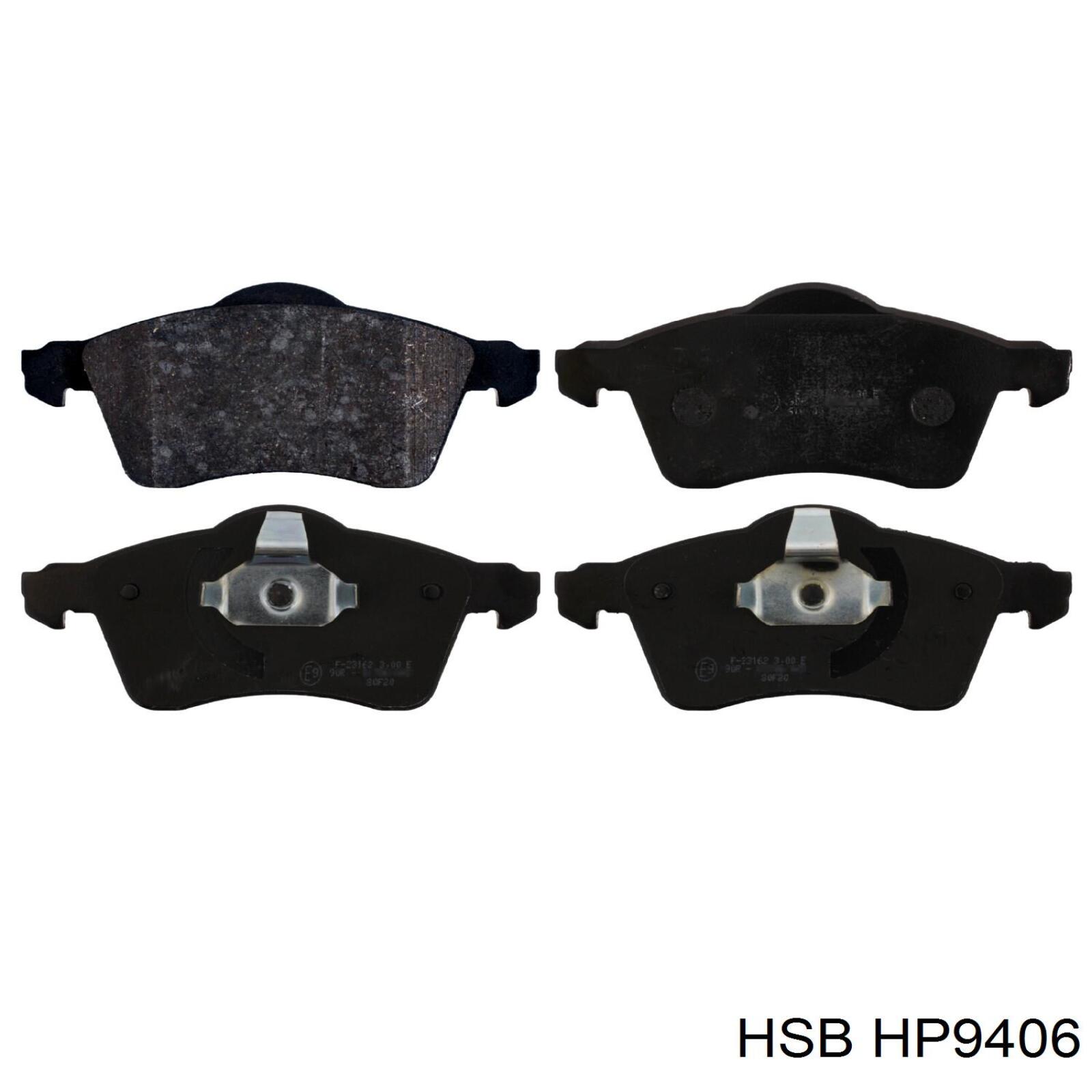 

Колодки тормозные дисковые VW: T4 1 шт HSB HP9406
