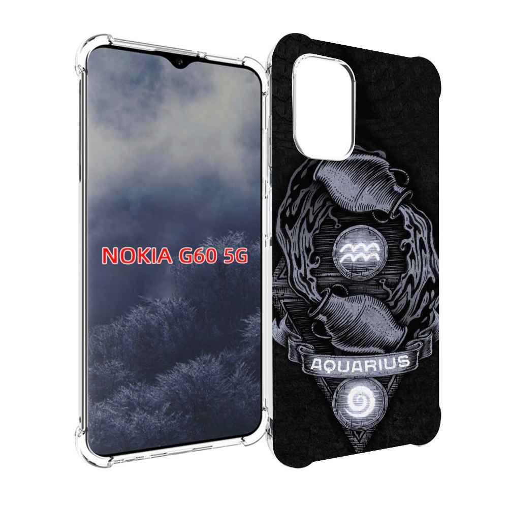 

Чехол MyPads знак зодиака водолеи 6 для Nokia G60 5G, Прозрачный, Tocco