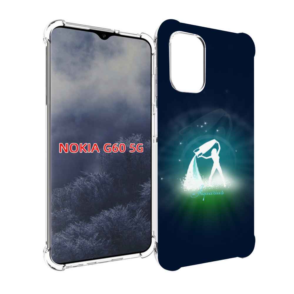 

Чехол MyPads знак зодиака водолеи 1 для Nokia G60 5G, Прозрачный, Tocco