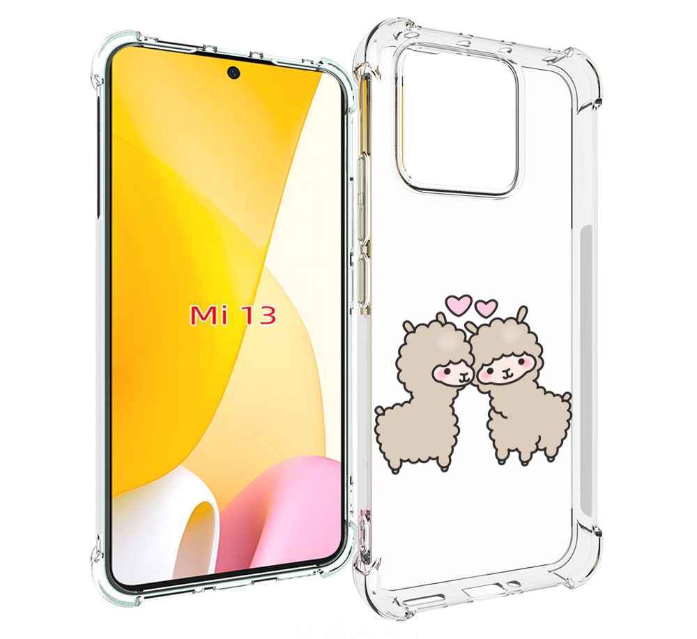 

Чехол MyPads влюбленные-барашки для Xiaomi 13, Прозрачный, Tocco