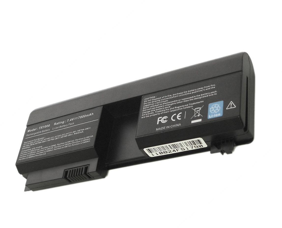 

Аккумуляторная батарея усиленная RQ204AA, KC991AA, NBP6A65 для ноутбуков HP Pavilion TX100