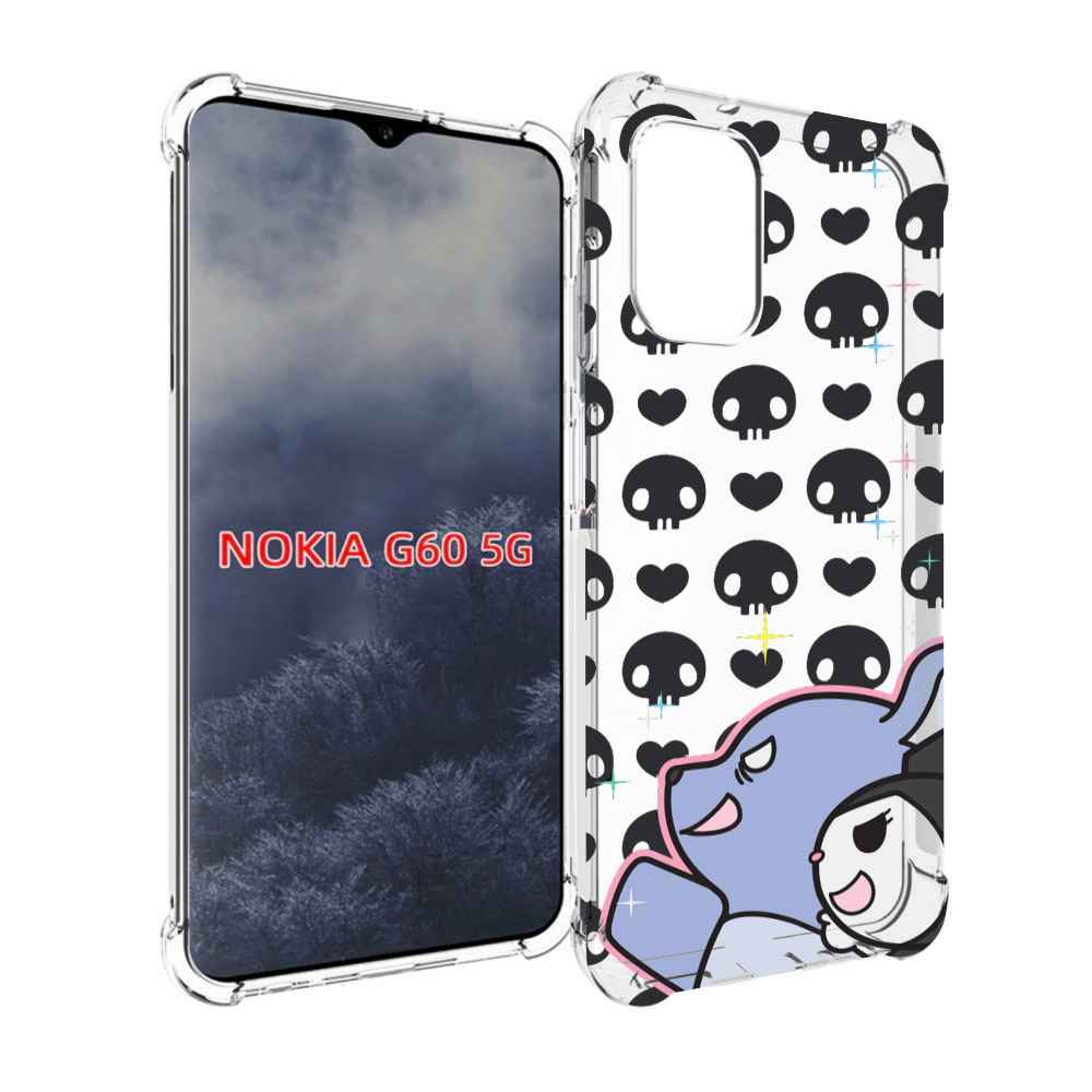 

Чехол MyPads злые-мини-животные детский для Nokia G60 5G, Прозрачный, Tocco