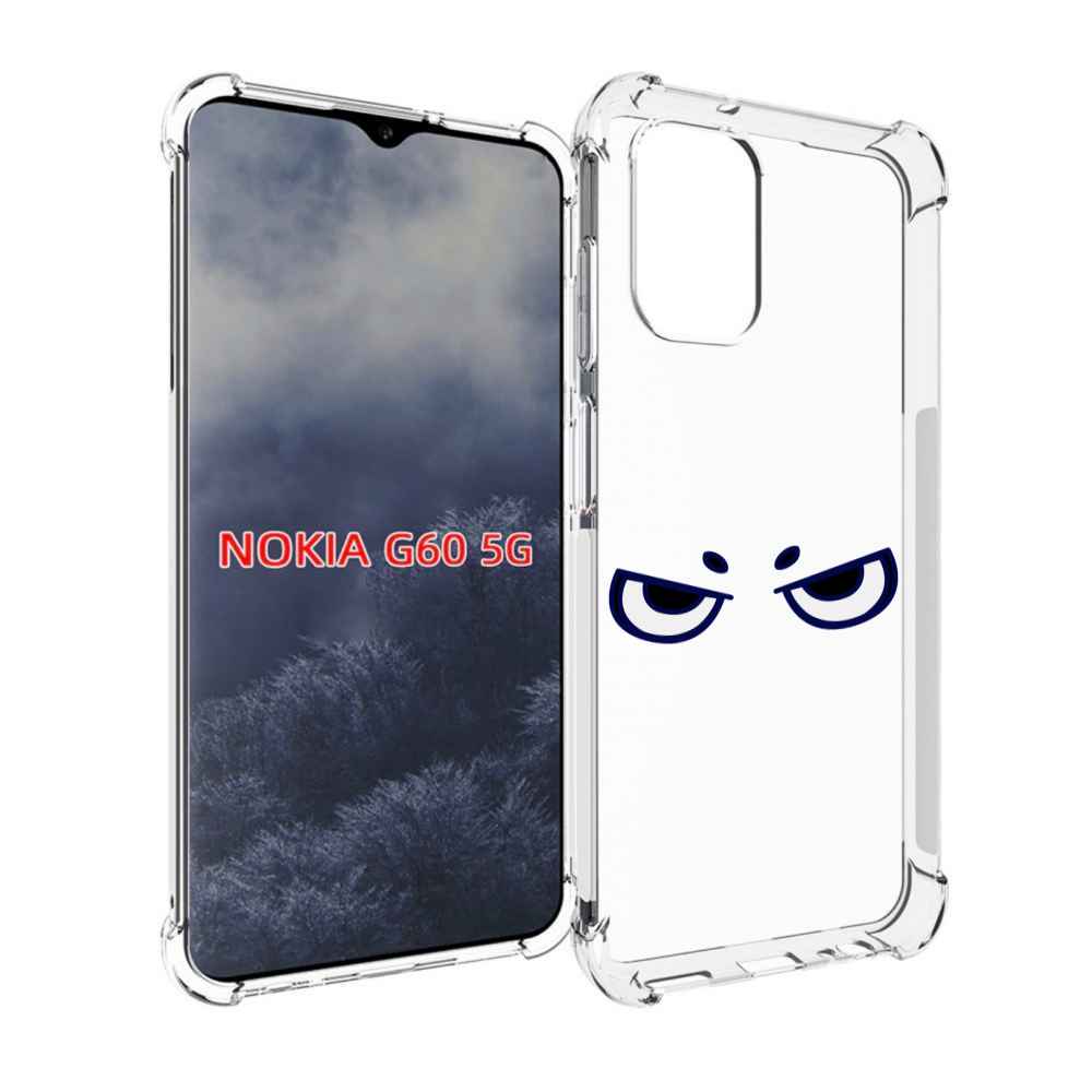 

Чехол MyPads злые-глазки для Nokia G60 5G, Прозрачный, Tocco