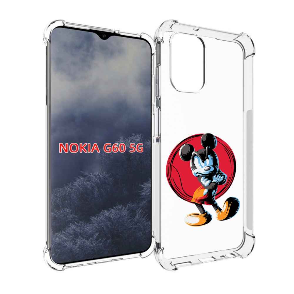 

Чехол MyPads злой-микки для Nokia G60 5G, Прозрачный, Tocco