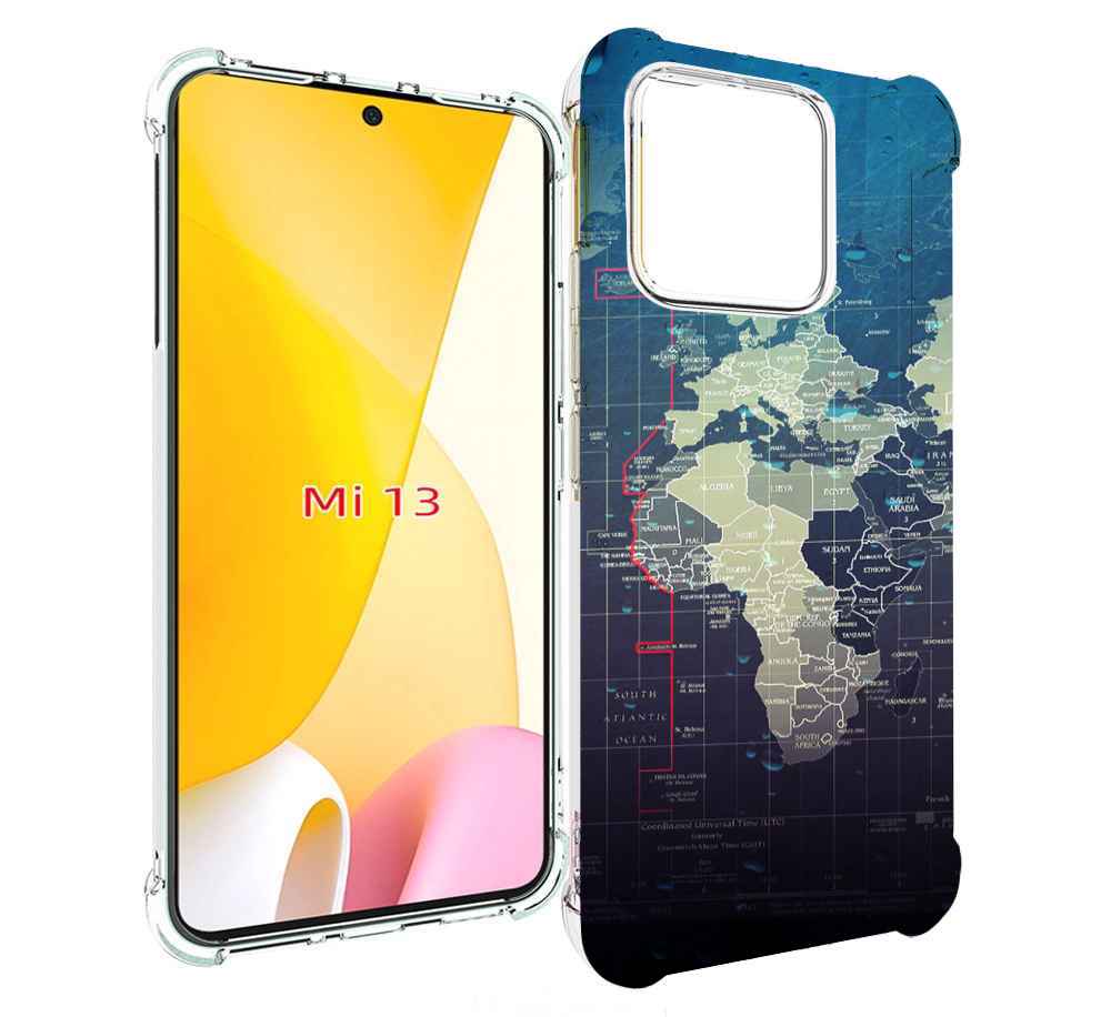 

Чехол MyPads бункер-анклава для Xiaomi 13, Прозрачный, Tocco