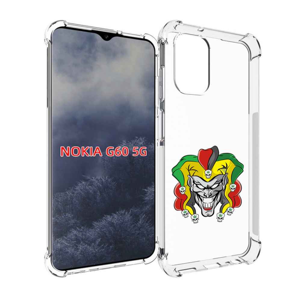 

Чехол MyPads злодей-клоун для Nokia G60 5G, Прозрачный, Tocco