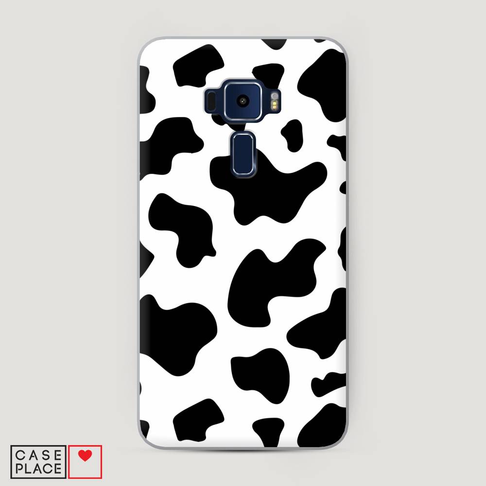 

Чехол Awog на Asus Zenfone 3 ZE552KL "Пятна коровы", Белый;черный, 41250-1