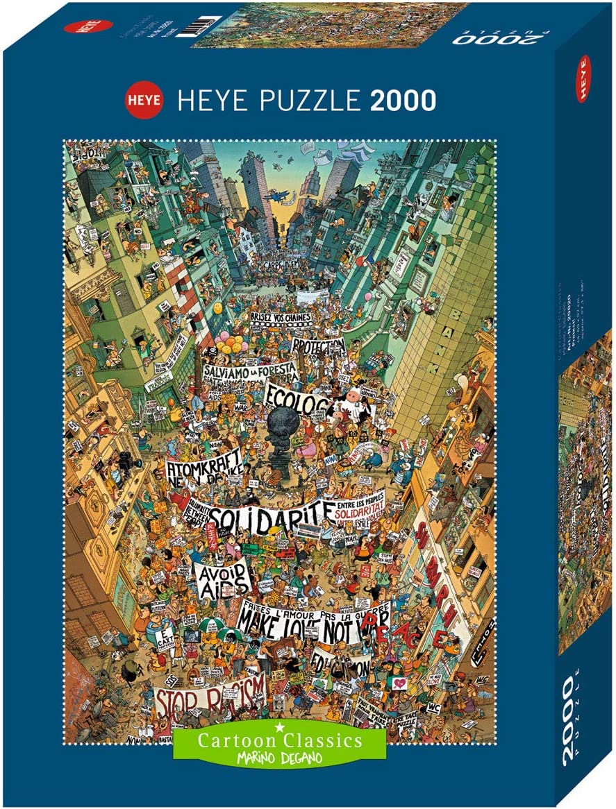 

Пазл Heye Демонстрация 2000 деталей, Демонстрация