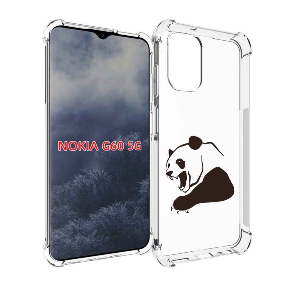 

Чехол MyPads злая-панда для Nokia G60 5G, Прозрачный, Tocco