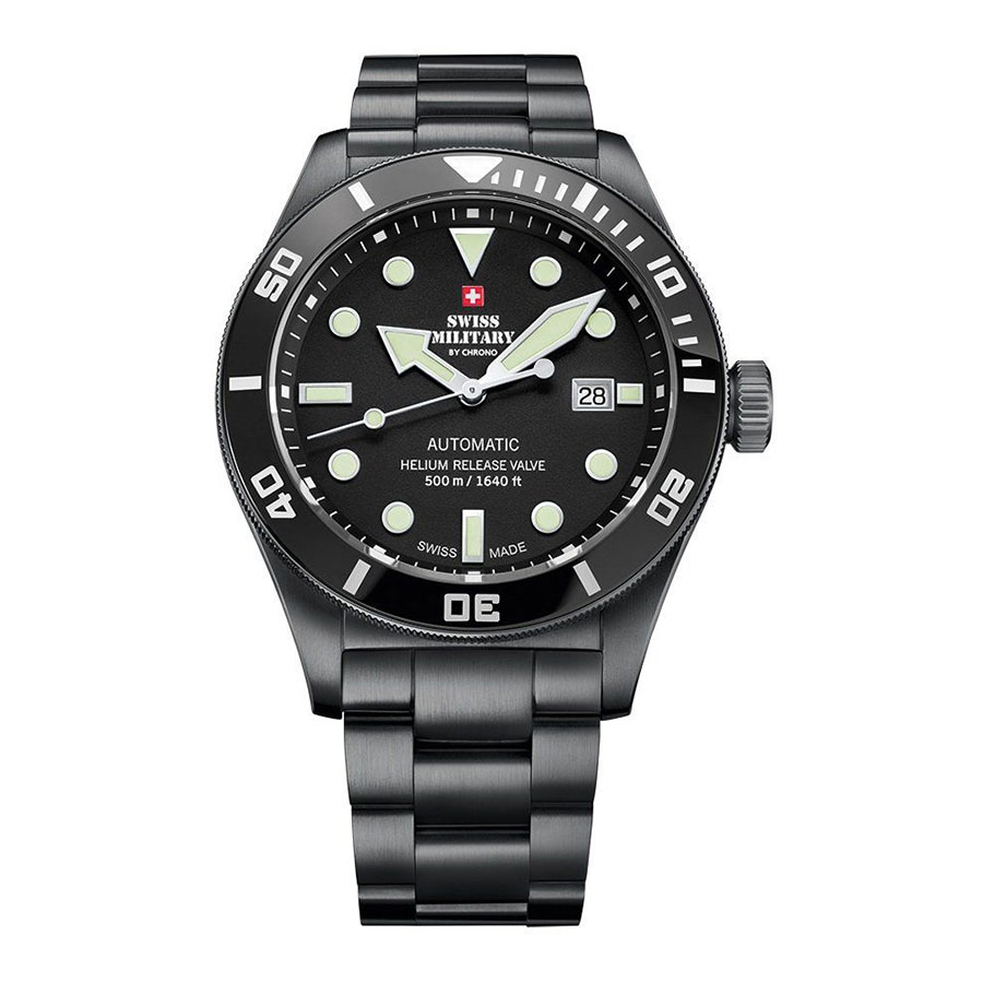 Наручные часы мужские Swiss Military by Chrono SMA34075.04 черные