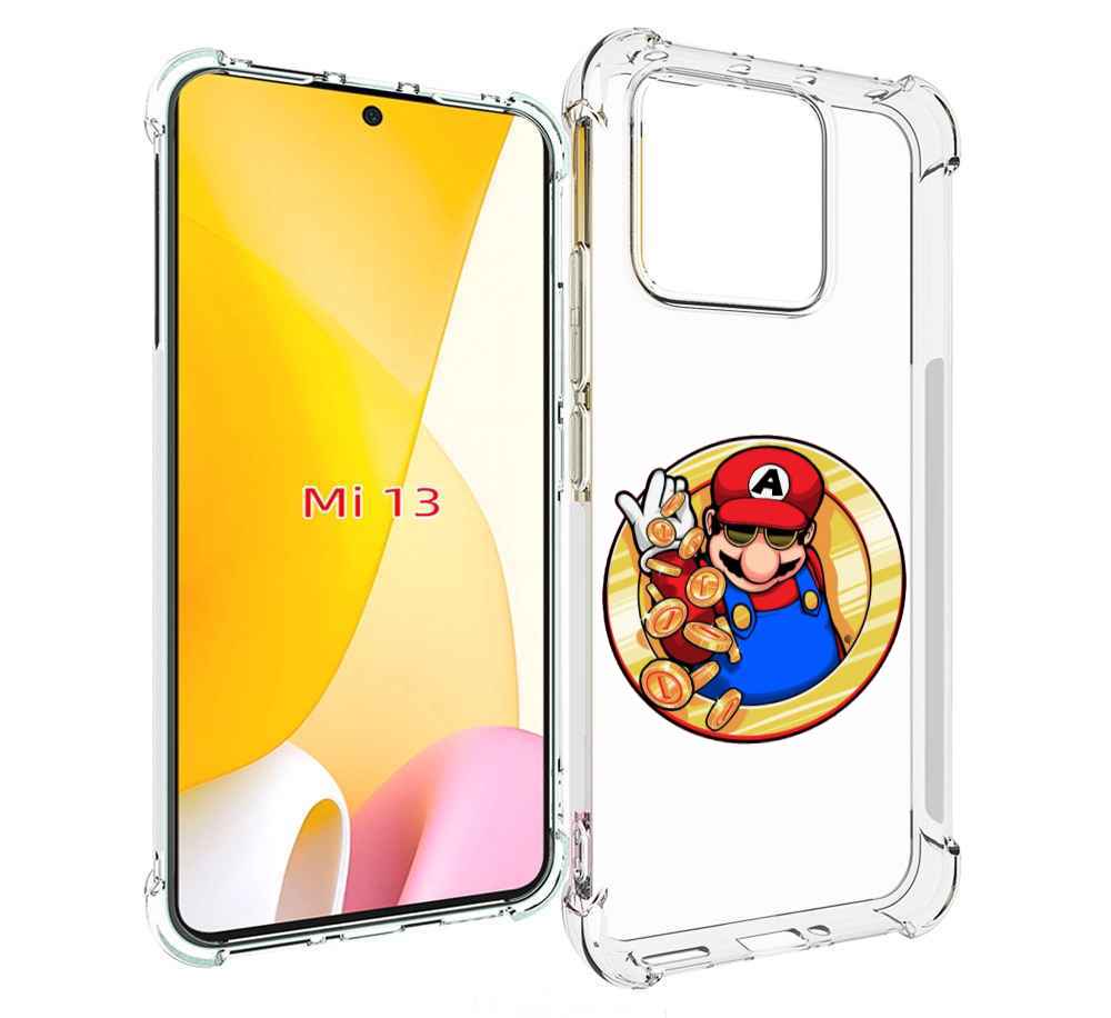 

Чехол MyPads богатый марио для Xiaomi 13, Прозрачный, Tocco