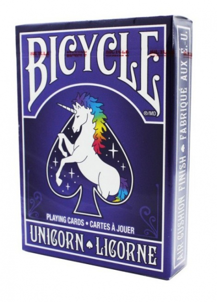 фото Игральные карты bicycle unicorn / единорог