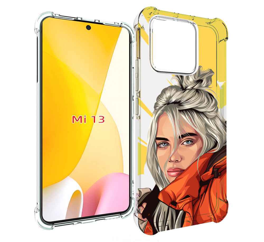 

Чехол MyPads билли-айлиш-в-куртке для Xiaomi 13, Прозрачный, Tocco