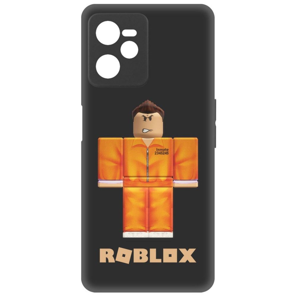 Чехол-накладка Софт Roblox-Заключенный для Realme C35
