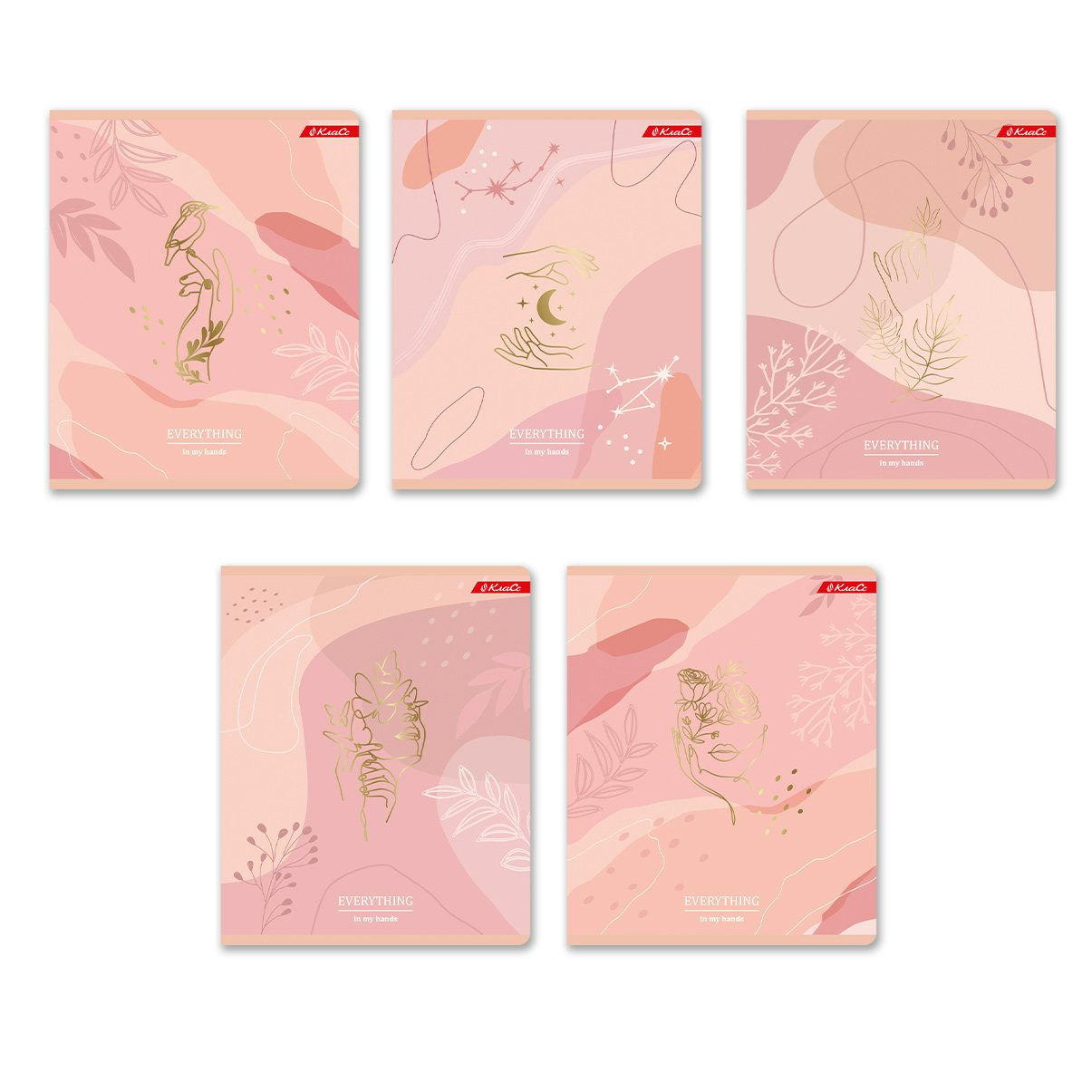 Тетрадь Svetoch клетка Романтика в ассортименте 65г/м2 96л А5+