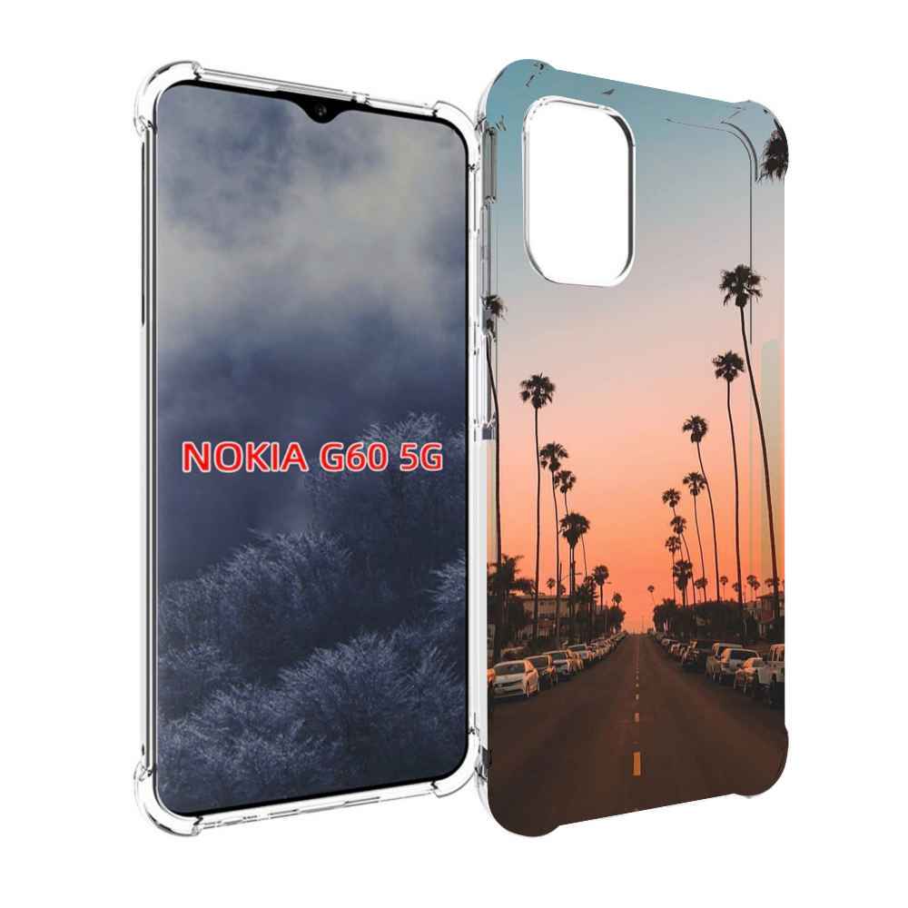 

Чехол MyPads дорога-с-закатом для Nokia G60 5G, Прозрачный, Tocco