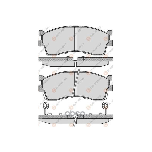 

Тормозные колодки EUROREPAR передние 1623065080