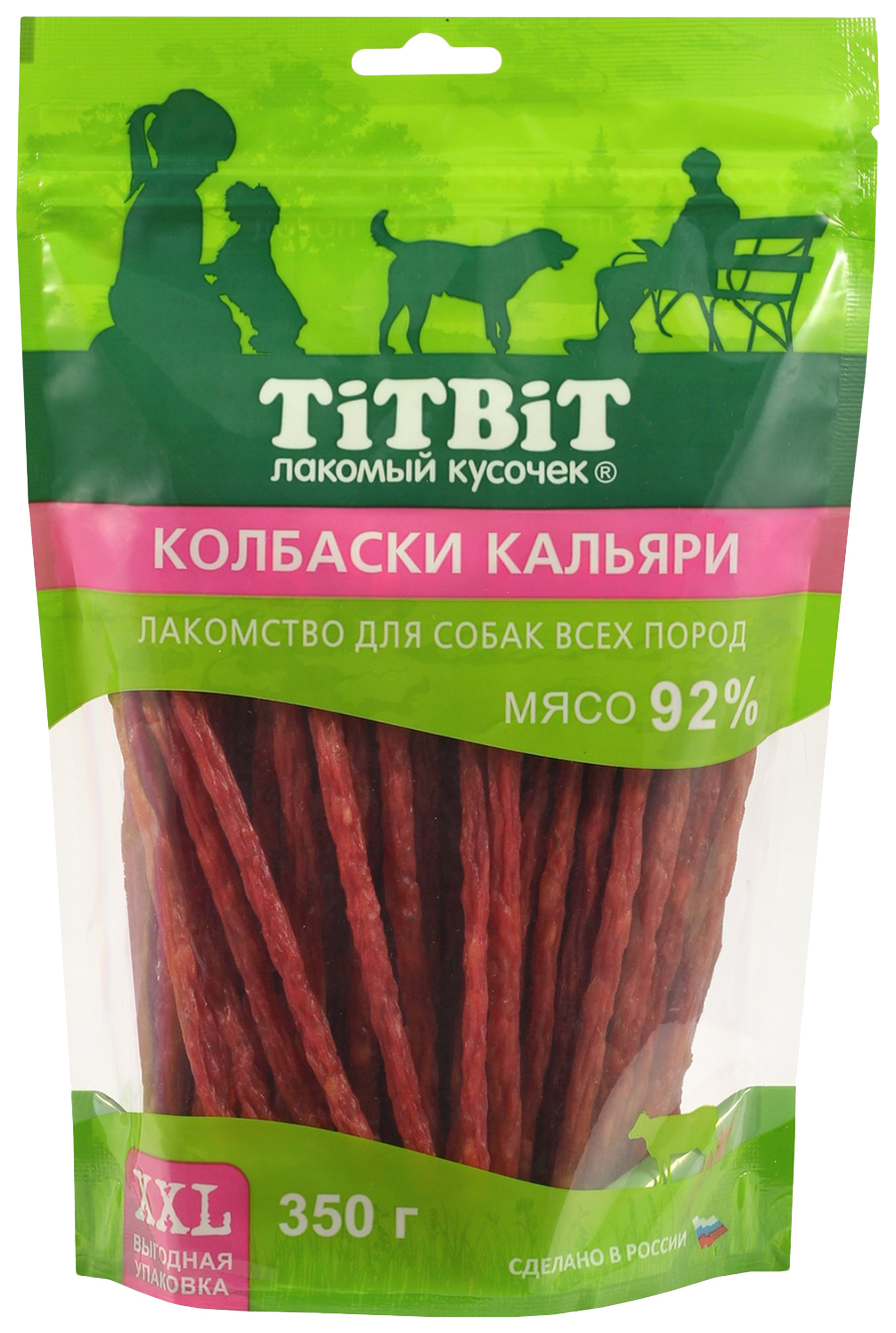 

Лакомство для собак TiTBiT Колбаски Кальяри, 350 г