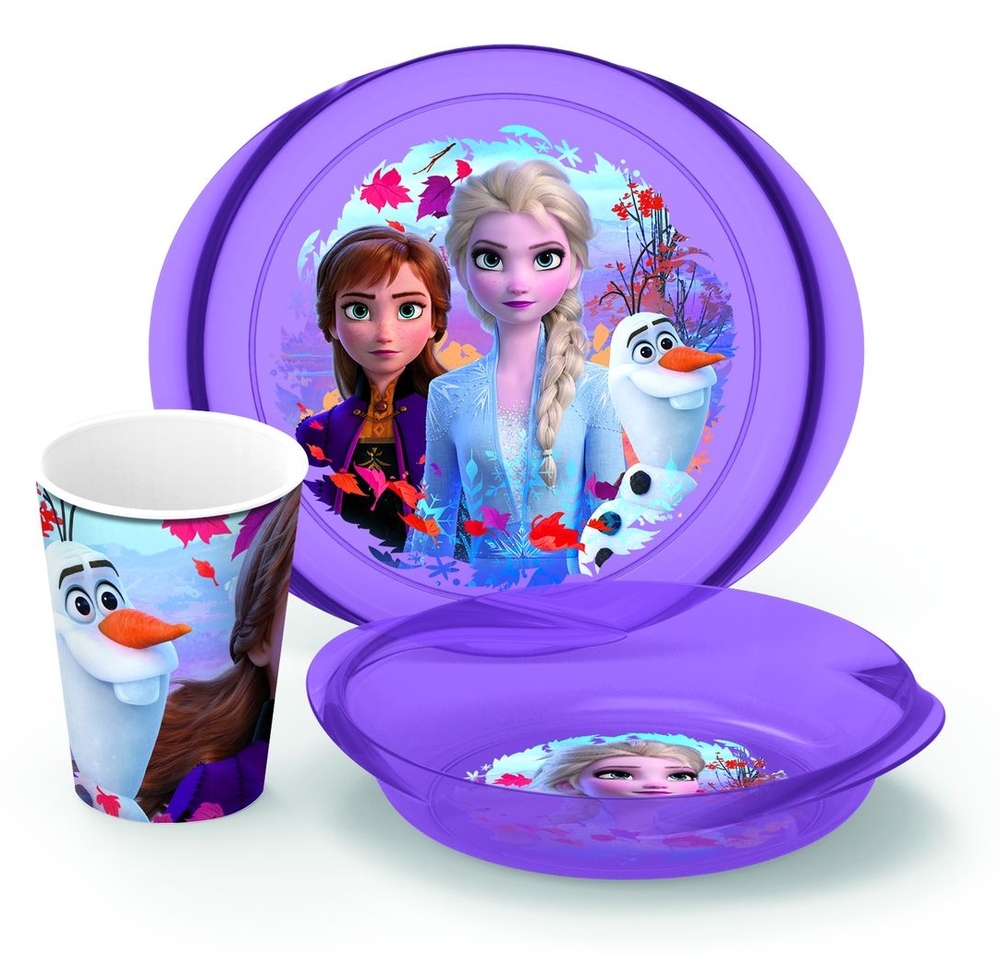 Набор пластиковой посуды Stor из 3-х предметов Холодное сердце 2 арт. 290427 полесье набор disney pixar тачки 32