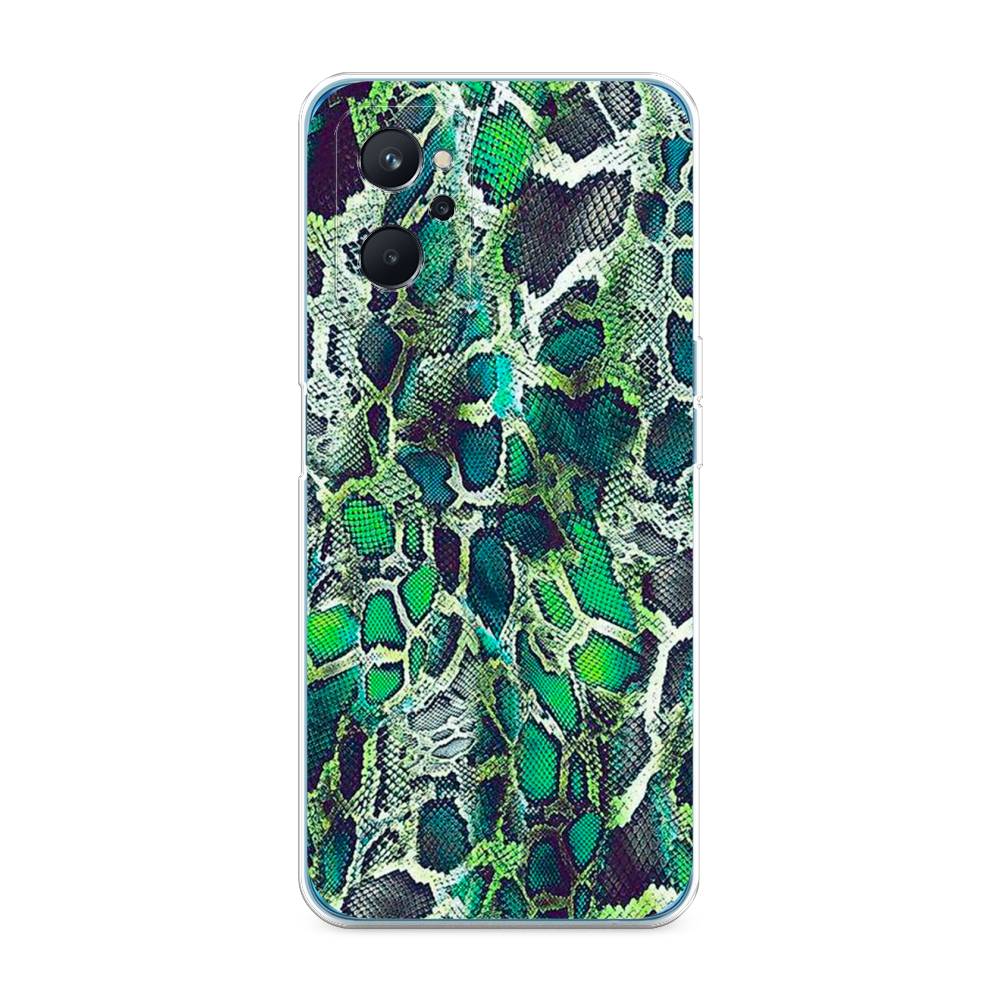 

Чехол Awog на Oppo A96 4G "Зеленая кожа змеи", 2510850-3