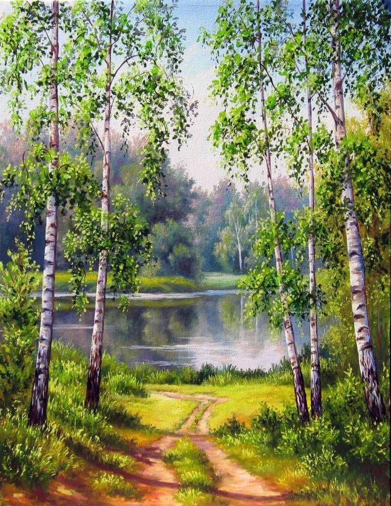 Алмазная вышивка MILATO Из рощи, 30x40 см