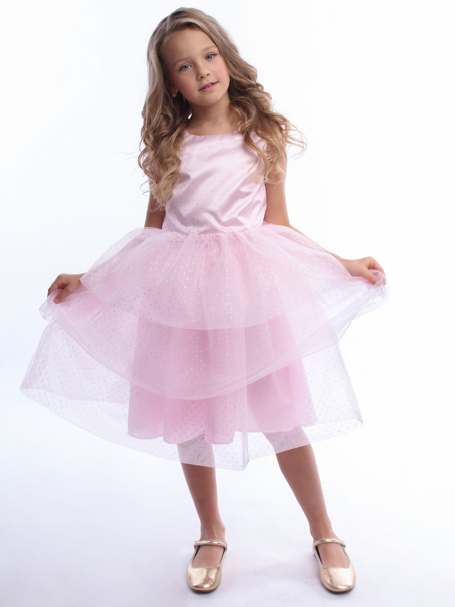 Платье детское Batik 013 п22, розовый, 122