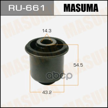 

Сайлентблок Nissan Np300 Navara/Pathfinder III 05> Masuma RU661