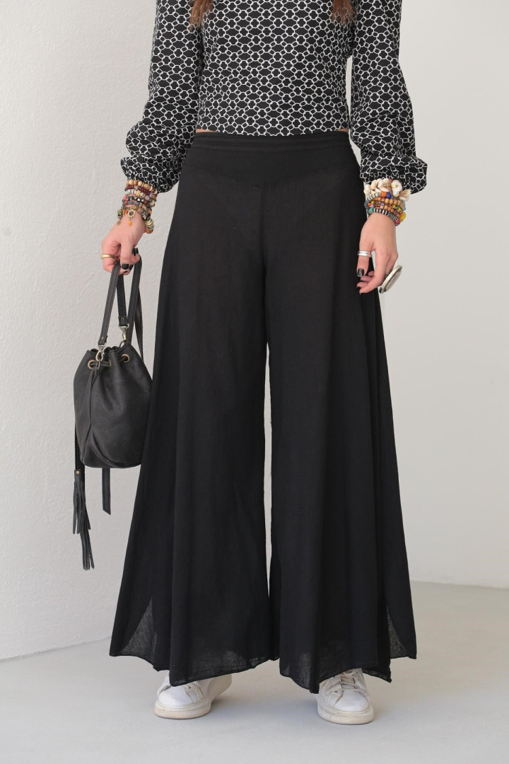 

Брюки женские Saman Butik 5476 черные M (доставка из-за рубежа), Черный, 5476