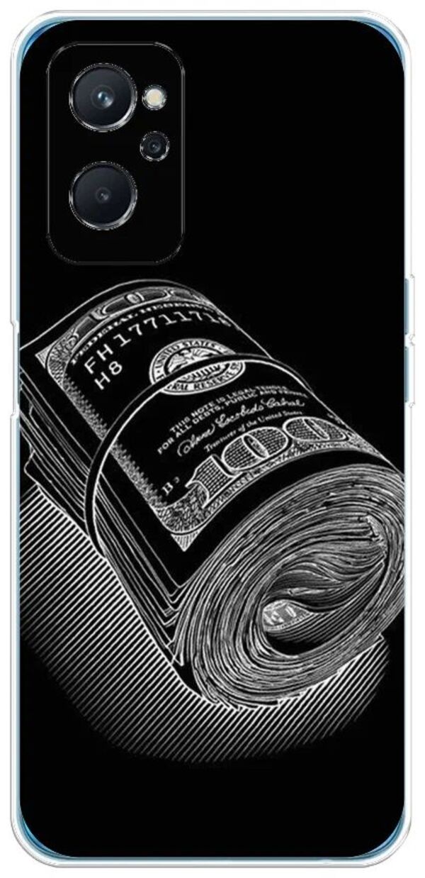 

Чехол Awog на Oppo A96 4G "Кубышка денег", Белый;черный, 2510850-5