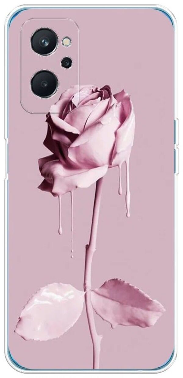 

Чехол Awog на Oppo A96 4G "Роза в краске", Розовый, 2510850-8