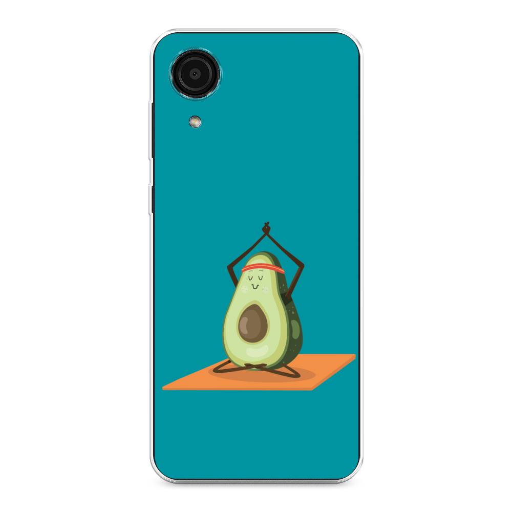 

Чехол на Samsung Galaxy A03 Core "Расслабься с авокадо", Голубой, 2104750-6