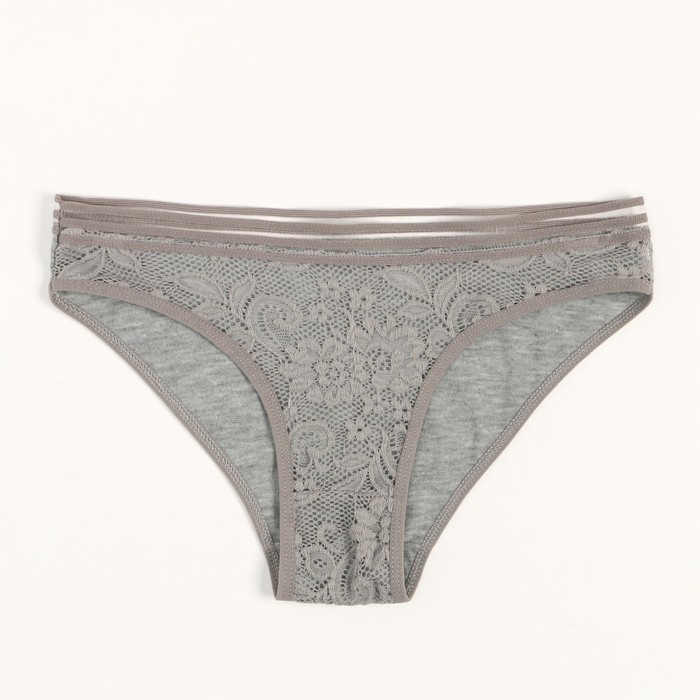 

Трусы женские Collorista 9569837 серые 46-48 RU, Серый, 9569837