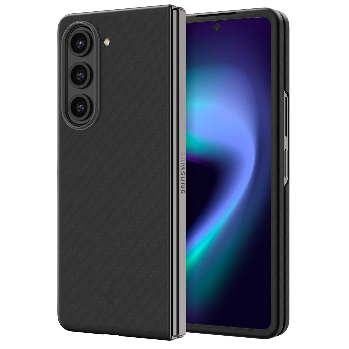 

Чехол Spigen для Galaxy Z Fold 5 - Air Skin Pro - Черный - ACS06218, Galaxy Z Fold 5 - AirSkin|Air Skin Pro