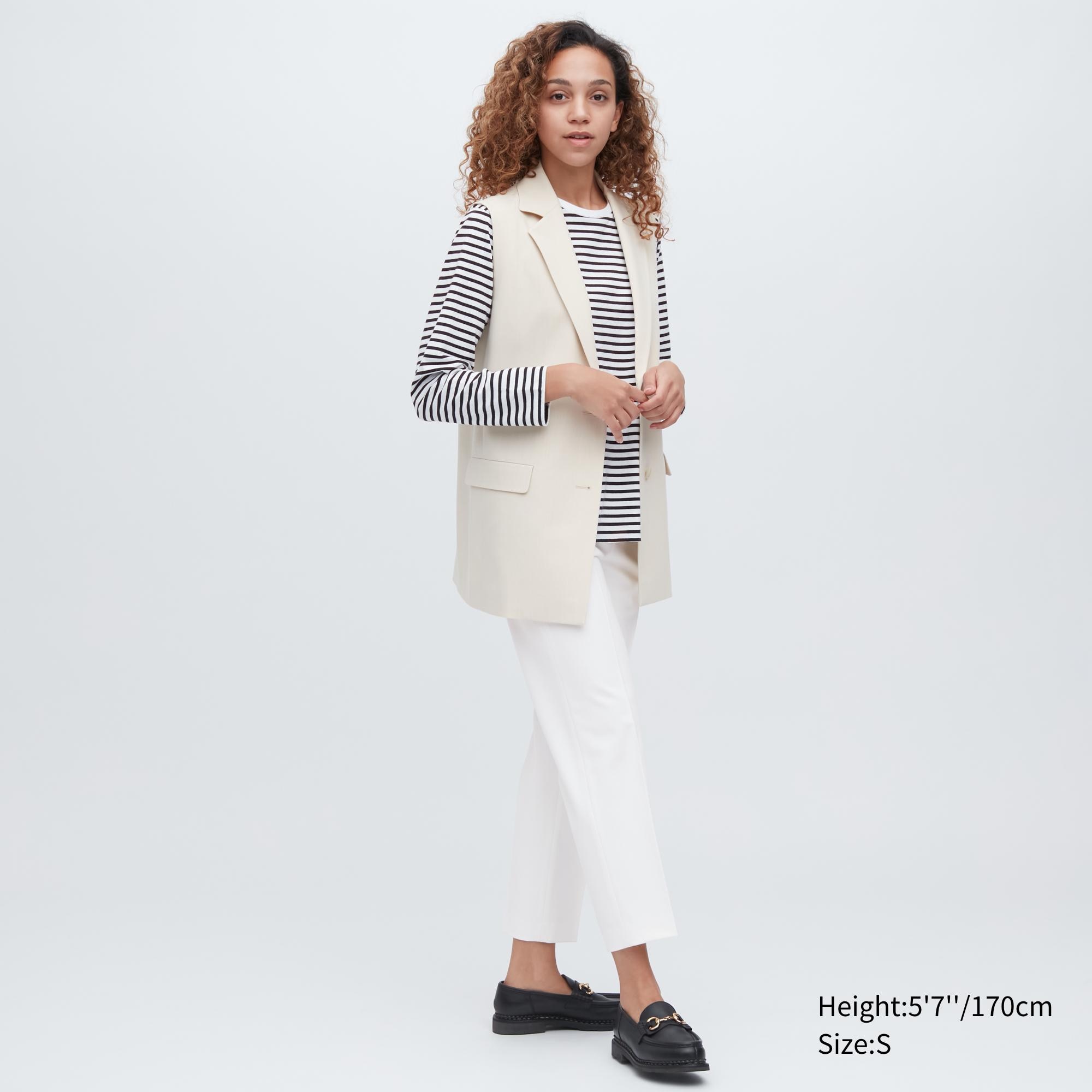 

Брюки женские UNIQLO 456117COL00 белые 2XL (доставка из-за рубежа), 456117COL00