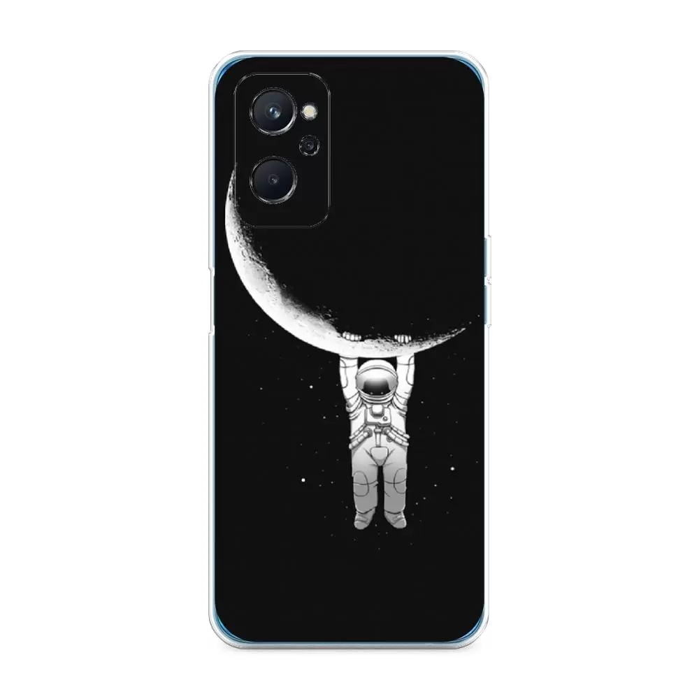 

Силиконовый чехол Awog "Космонавт" для Oppo A96 4G, Черный, 2510850-4