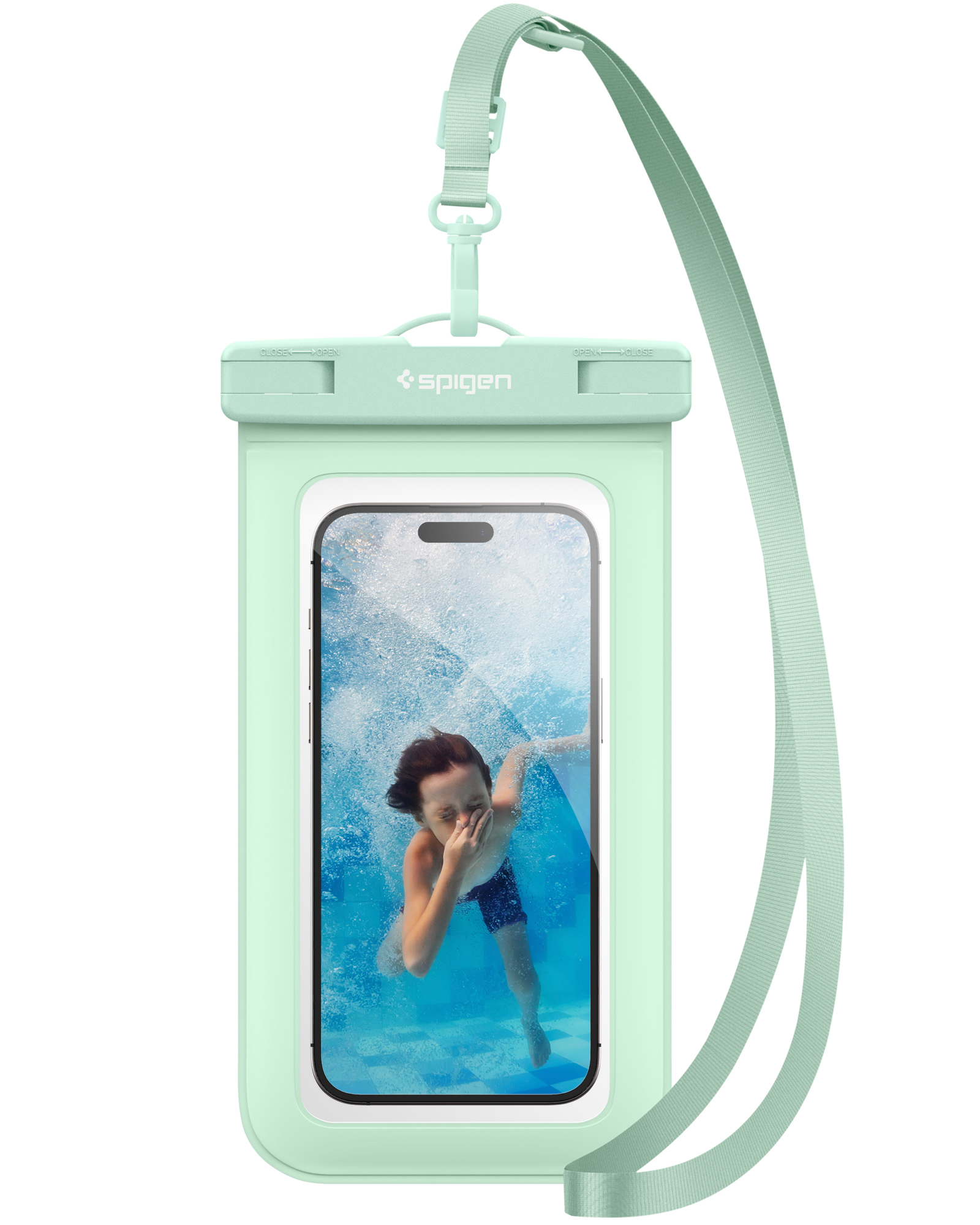 

Водонепроницаемый чехол Spigen - Aqua Shield WaterProof A601 - Зеленый - 1 шт - ACS06008, Universal - Aqua Shield WaterProof A601 - 1